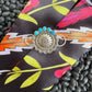 Concho with Turquoise Twilly Scarf Charm
