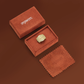 Mini Belt Buckle Ring (Mama) - Gold: Gold adjustable